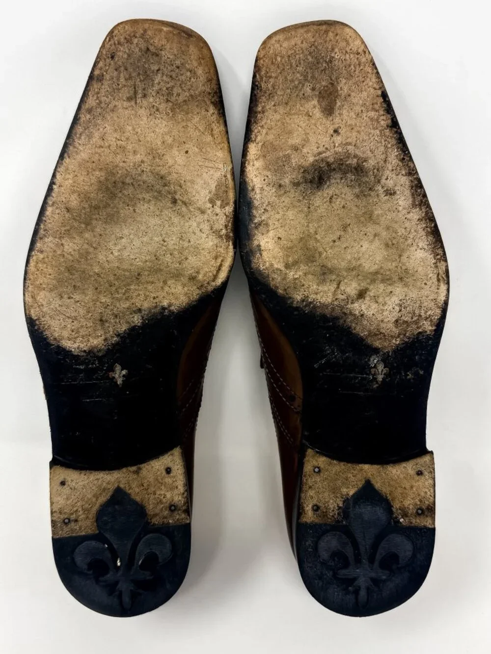 Patrick Cox Adrian Brown Brogue Leather Loafers Men's UK 6 US 7 Vintage Italian